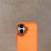 For iPhone 16 Case PC + TPU Anti-Slip Matte Phone Cover - Orange - 3