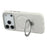 X-LEVEL For iPhone 17 Pro Magnetic Case Kickstand PC + PU Phone Back Cover - Grey - 4