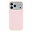 JAUCASE For iPhone 17 Pro Max Case Compatible with MagSafe Textured PU + TPU + PC Phone Back Cover - Pink - 3