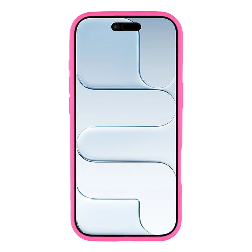 For iPhone Air Case Compatible with MagSafe Lens Kickstand TPU + PC Matte Phone Cover - Rose - 2