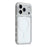 For iPhone 17 Pro Magnetic Case TPU PC Clear Phone Back Cover with Lanyard Hole - 1