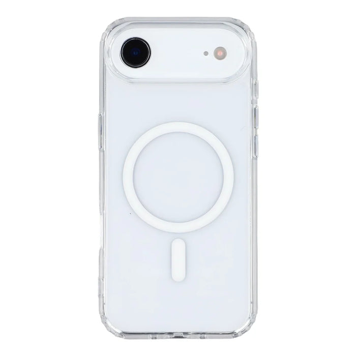 For iPhone Air Magnetic Case TPU PC Clear Phone Back Cover with Lanyard Hole - 3