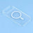 For iPhone Air Magnetic Case TPU PC Clear Phone Back Cover with Lanyard Hole - 5