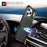 For iPhone 17 Pro Case with Card Holder PU Leather + TPU Phone Back Cover - Black - 6