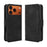 For iPhone 18 Pro / 17 Pro Leather Case Phone Wallet Cover with Multiple Card Slots - Black - 1