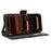 For iPhone 18 Pro / 17 Pro Leather Case Phone Wallet Cover with Multiple Card Slots - Black - 7