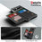 For Google Pixel 10 / Pixel 10 Pro Case Card Slot Kickstand Leather + TPU Reinforced Corner Phone Cover - Black - 6