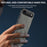 WANLONFENG For iPhone Air Magnetic Case  SD1 Series Nappa Texture PC TPU Phone Cover - Grey - 5