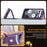 For Google Pixel 10 / Pixel 10 Pro Case RFID Blocking Card Slot Kickstand Leather + TPU Phone Cover - Purple - 6