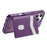 For iPhone 17 Pro Case RFID Blocking Card Slot Kickstand Leather + TPU Phone Cover - Purple - 3