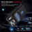 For iPhone 17 Pro Max Magnetic Case Detachable Card Slot Kickstand Leather + TPU Phone Cover - Black - 7