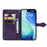 For iPhone 18 Pro Max / 17 Pro Max Case Wallet Mandala Flower Leather Phone Cover Stand View - Purple - 2