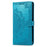 For iPhone Air Case Wallet Mandala Flower Leather Phone Cover Stand View - Blue - 5