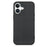 For iPhone 16 Case Carbon Fiber Texture PU Leather + PC + TPU Phone Cover - Black - 2