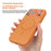 For iPhone 17 Pro Max Case Compatible with MagSafe TPU + PC Precise Coutout Phone Cover - Orange - 2