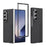 For Samsung Galaxy Z Fold6 5G Case Kickstand Hard PC Phone Cover (without Screen Protector) - Black - 2