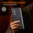 For Samsung Galaxy Z Fold5 5G Case Kickstand Hard PC Phone Cover (without Screen Protector) - Black - 5