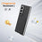 For Samsung Galaxy Z Fold5 5G Case Kickstand Hard PC Phone Cover (without Screen Protector) - Black - 6