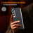 For Samsung Galaxy Z Fold3 5G Case Kickstand Hard PC Phone Cover (without Screen Protector) - Black - 5