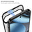 For Google Pixel 10 / 10 Pro Matte Case Aluminium Alloy + PC Phone Cover Pop-Up Snap Lock - Black - 4