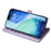 For iPhone 17 Pro Case Flip Wallet Leather Phone Cover with Cute Cat Dog Pattern - Light Purple - 3