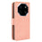 For Blackview Shark 6 / Oscal Tiger 8 Leather Case Phone Wallet Cover with Multiple Card Slots - Pink - 7