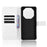 For Blackview Shark 6 / Oscal Tiger 8 Leather Wallet Case with Strap Diamond Texture Phone Cover - White - 2