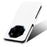For Blackview Shark 6 / Oscal Tiger 8 Leather Wallet Case with Strap Diamond Texture Phone Cover - White - 5