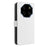 For Blackview Shark 6 / Oscal Tiger 8 Leather Wallet Case with Strap Diamond Texture Phone Cover - White - 7