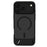 LEREACH Le-Chic Series for iPhone 17 Pro Max Case TPU + PC Kickstand Phone Cover Compatible with MagSafe - Black - 4