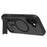 LEREACH Le-Chic Series for iPhone 17 Case TPU + PC Kickstand Phone Cover Compatible with MagSafe - Black - 6
