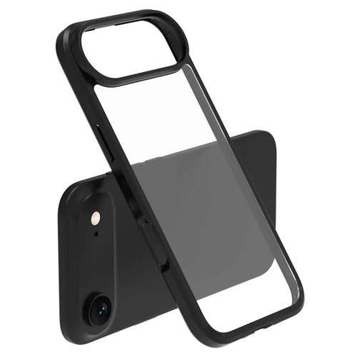 LEREACH TOC Series for iPhone Air Case TPU + Acrylic Phone Cover - Black - 1
