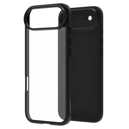 LEREACH TOC Series for iPhone Air Case TPU + Acrylic Phone Cover - Black - 2