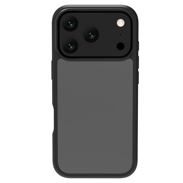 LEREACH TOC Series for iPhone 17 Pro Case TPU + Acrylic Phone Cover - Black - 3