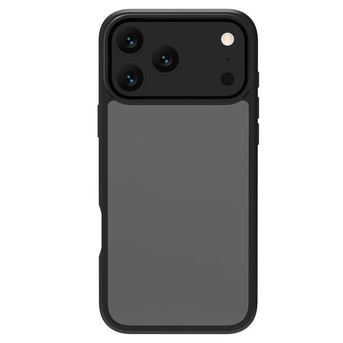 LEREACH TOC Series for iPhone 17 Pro Max Case TPU + Acrylic Phone Cover - Black - 3