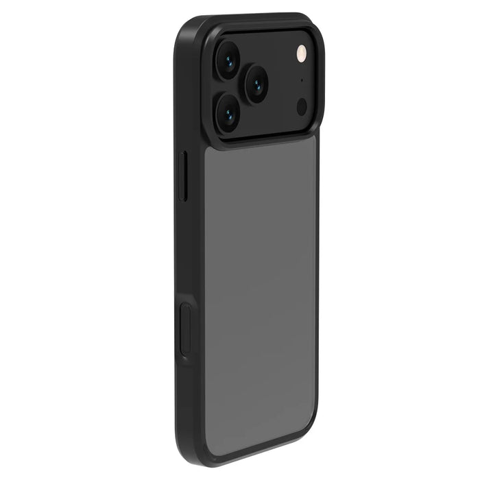 LEREACH TOC Series for iPhone 17 Pro Max Case TPU + Acrylic Phone Cover - Black - 4