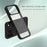 LEREACH TOC Series for iPhone 17 Pro Max Case TPU + Acrylic Phone Cover - Black - 7
