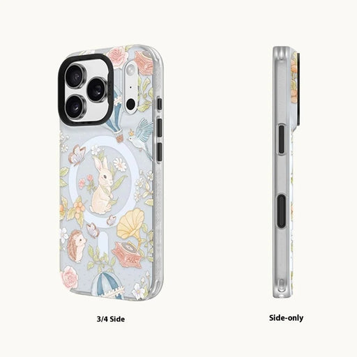 BENKS D1 for iPhone 17 Pro Magnetic Case Garden Series TPU TPE PC Phone Cover Compatible with MagSafe - Forest Legend - 2