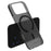 LEREACH TOC Series for iPhone 17 Pro Max Case Flowing Grid PC Phone Cover Compatible with MagSafe - Black - 1