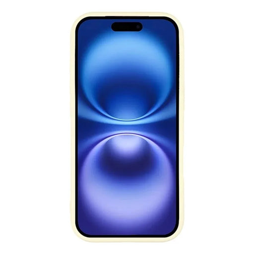 WANLONFENG For iPhone 17 Case with 2pcs Screen Films  XQ1 Series TPU Liquid Silicone Precise Cutout Phone Cover Compatible with MagSafe - White - 2