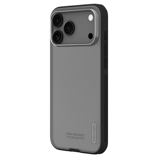 NILLKIN Super Frosted Shield Pro For iPhone 18 Pro Max / 17 Pro Max Case Matte PC TPU Clear Black Phone Back Cover - 1