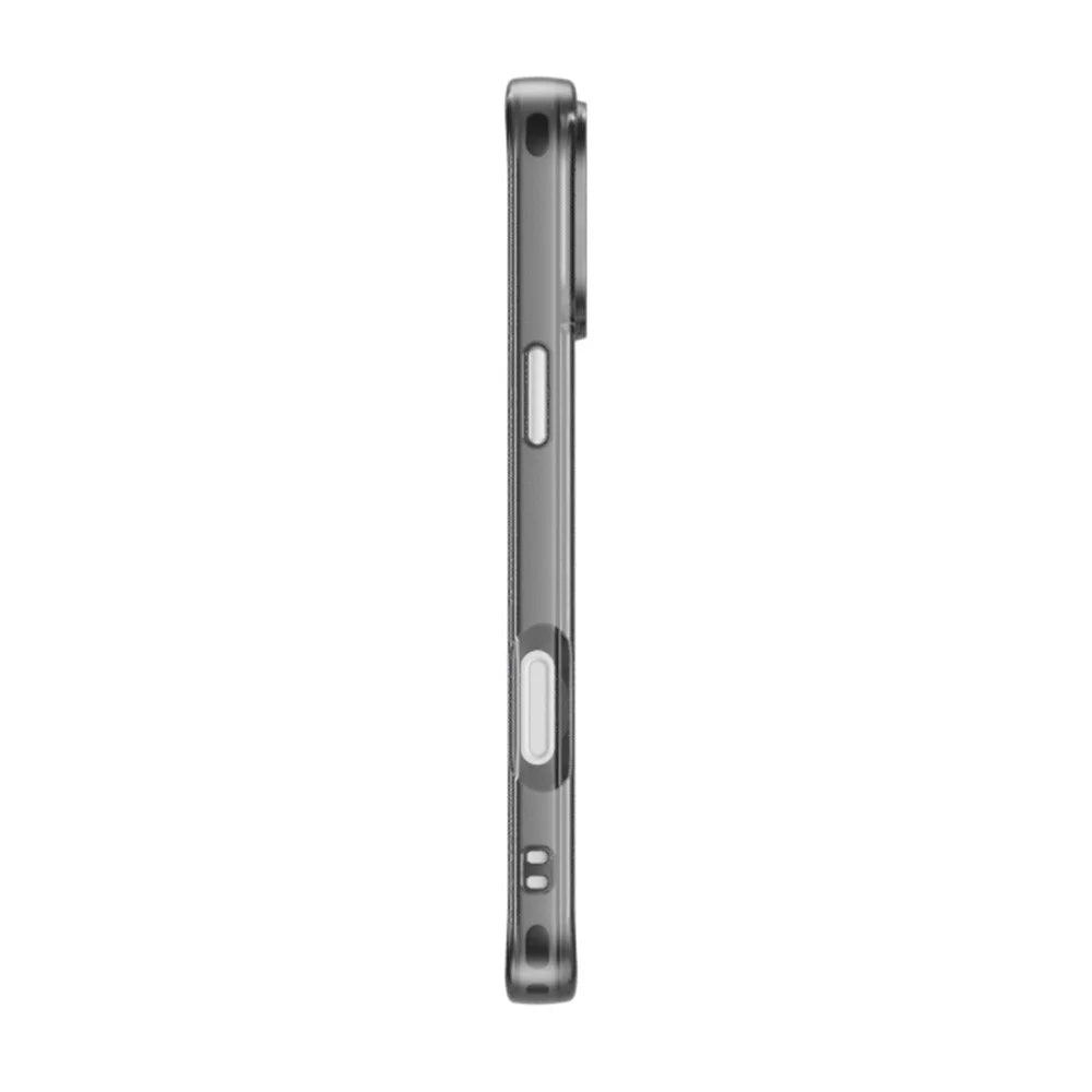 For iPhone 16 Pro Case High Transparency PC + TPU Phone Cover - Transparent Black - 4