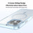 For iPhone 16 Pro Case Compatible with MagSafe Sparkling Glitter PC + TPU Phone Cover - Transparent Black - 7