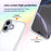 For iPhone 16 Case Reinforced Corner Shockproof TPU + Acrylic Phone Cover - White - 3