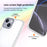 For iPhone 15 Case Reinforced Corner Shockproof TPU + Acrylic Phone Cover - White - 4