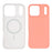 For iPhone 17 Pro Max Case Compatible with MagSafe PC + TPU Frosted Phone Cover - Pink - 4