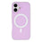 For iPhone 17 Case Compatible with MagSafe PC + TPU Frosted Phone Cover - Purple - 3