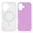 For iPhone 17 Case Compatible with MagSafe PC + TPU Frosted Phone Cover - Purple - 4