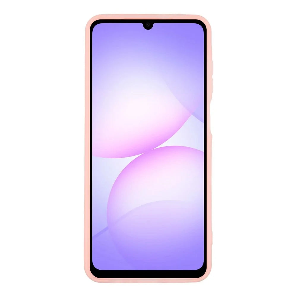 For Samsung Galaxy A05 4G Magnetic Case PC + TPU Frosted Phone Cover - Pink - 2