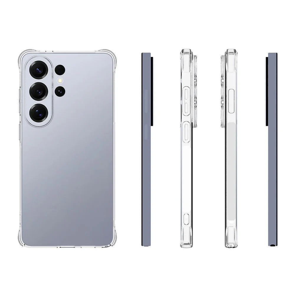 For Samsung Galaxy S26 Ultra Clear Case Anti-Shock TPU Phone Cover Reinforced Corners - 5